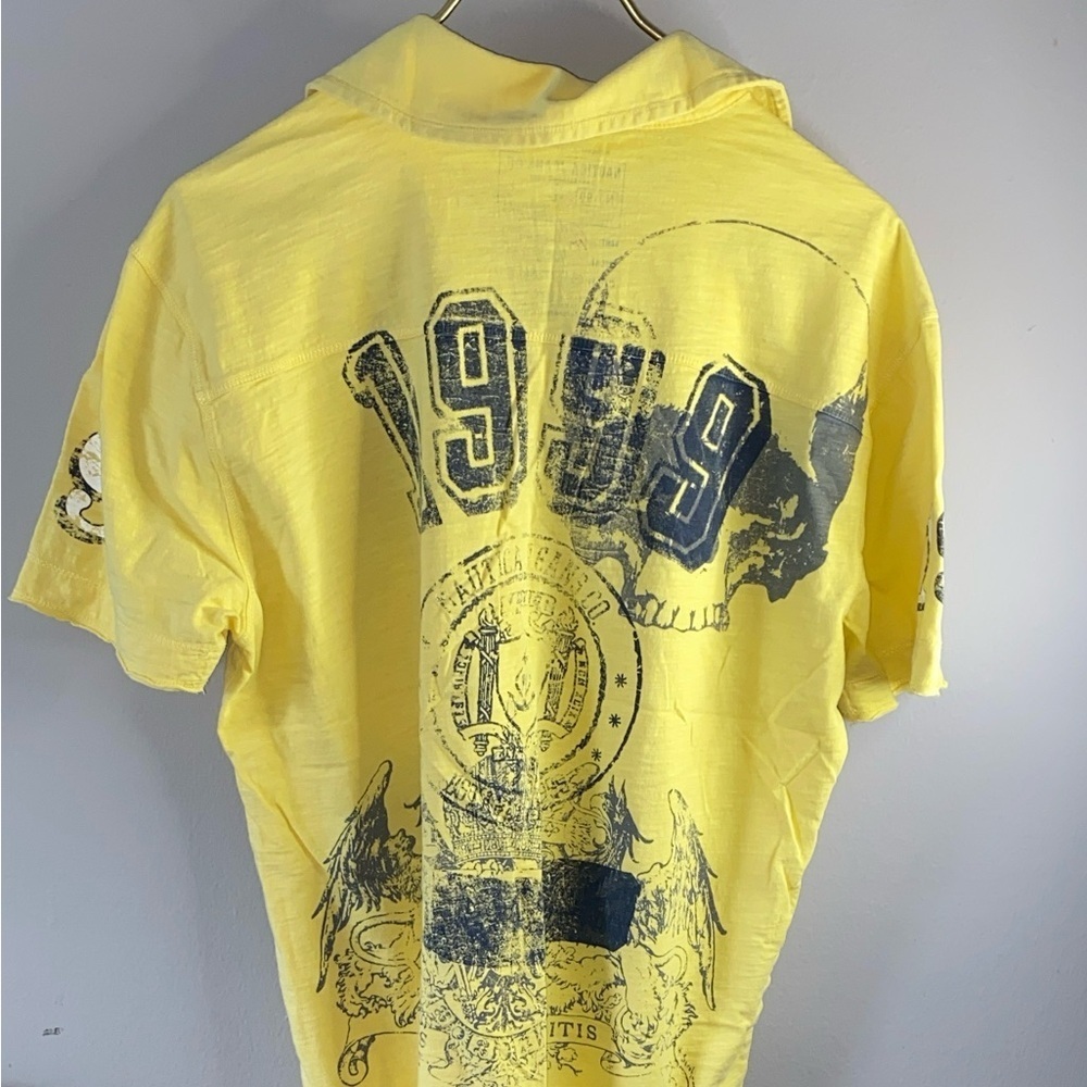 Nautica Men's Polo in Vibrant Yellow - Picture 5 of 15